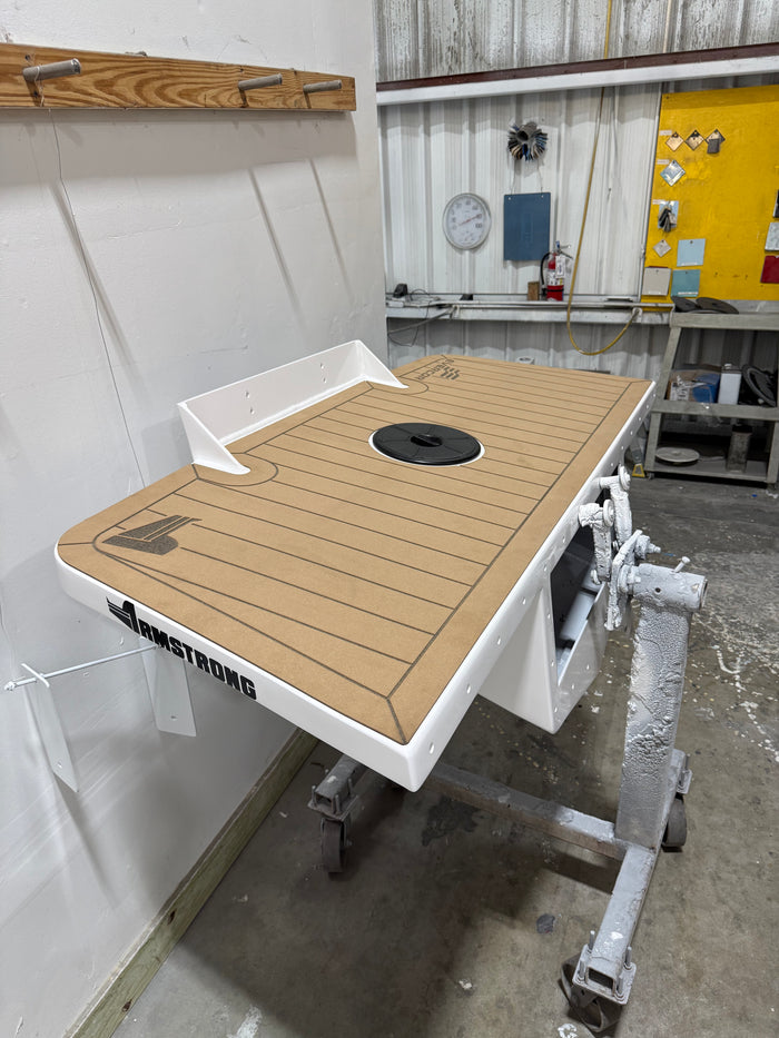 Armstrong V6 Single 2000 Series Aluminum Outboard Bracket