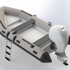 Rib Boat with step ladder