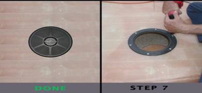 Armstrong Nautical Deck Plate Installation